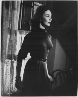 Jennifer Jones, on-set of the Film, "Ruby Gentry", 20th Century-Fox, 1952