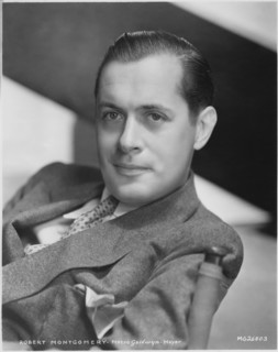 Robert Montgomery, Publicity Portrait for the Film, "Night Must Fall", MGM, 1937