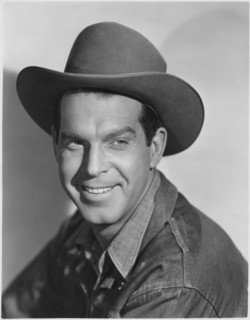 Fred MacMurray, Publicity Portrait for the Film, "Smoky", 20th Century-Fox, 1946