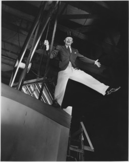 Charles Ruggles, on-set of the Film, "Ruggles of Red Gap", Bert Longworth for Paramount Pictures, 1935