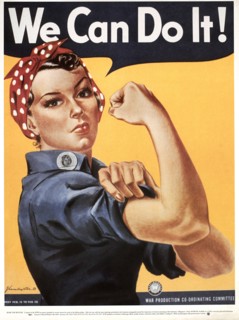 We Can Do It! Employment Recruitment Poster during World War II, 1942