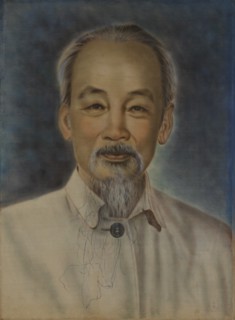 Ho Chi Minh (1890-1969), Vietnamese Nationalist Leader, Portrait