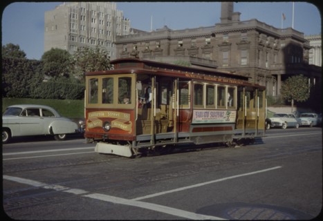 Cable Car, San Francisco, California, USA, 1957