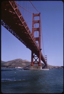 Golden Gate Bridge, San Francisco, California, USA, 1963