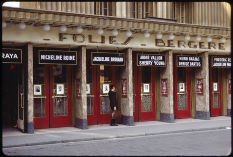 Folies Bergere, Paris, France, 1963