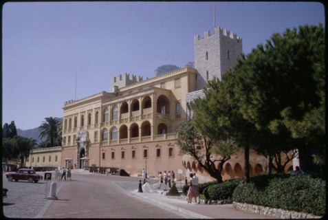 Prince's Palace, Monaco-Ville, Monaco, 1961