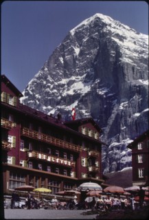 Resort Hotel at Base of Eiger Mountain, Grindelwald, Switzerland, 1964