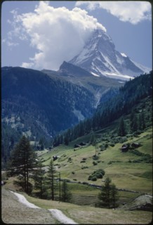 Matterhorn Mountain, Zermatt, Switzerland, 1964
