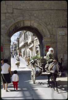 Straight Street Scene, Damascus, Syria, 1966