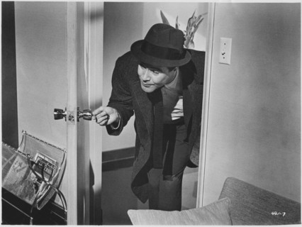 Jack Lemmon, on-set of the Film, "Days of Wine and Roses", Warner Bros., 1962