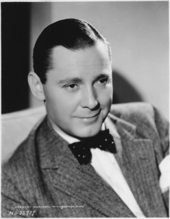 Herbert Marshall, Publicity Portrait, MGM, 1934