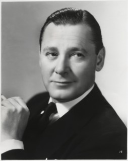 Herbert Marshall, Publicity Portrait for the Film, "Mad About Music", Universal Pictures, 1938