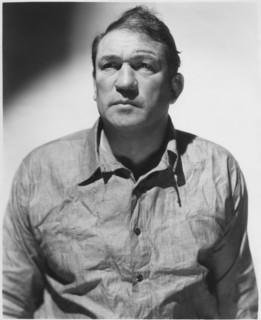 Victor McLaglen, Publicity Portrait for the Film, "This is my Affair", 20th Century Fox, 1937