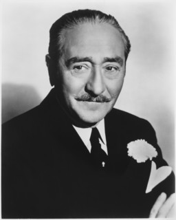 Actor Adolphe Menjou, Publicity Portrait, 1940's