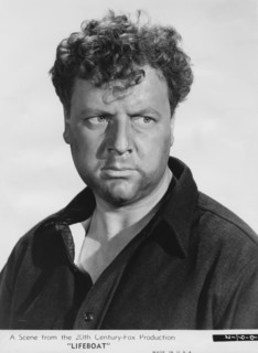 Walter Slezak, Publicity Portrait for the Film, "Lifeboat", 20th Century Fox, 1944