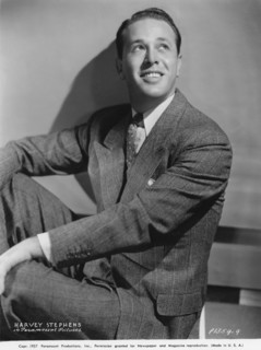 Actor Harvey Stephens, Publicity Portrait, Paramount Pictures, 1937