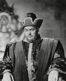 Orson Welles, on-set Publicity Portrait for the Film, "The Tartars", MGM, 1961