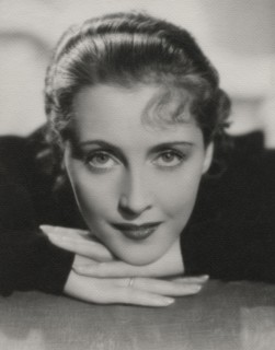 Actress Dorothea Wieck, Publicity Portrait, 1934