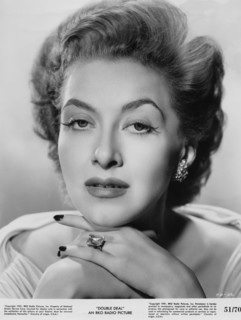 Marie Windsor, Publicity Portrait for the Film, "Double Deal", RKO Radio Pictures, 1950
