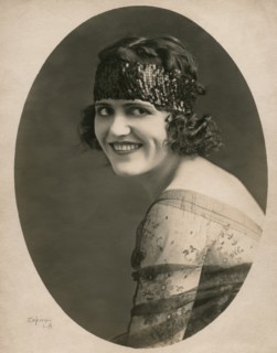 Silent Film Actress Zalla Zarana, born Rozalija Srsen in Zuzemberk, Slovenia, Publicity Portrait by Empire L.A., 1920's