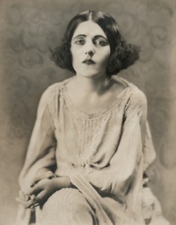 Silent Film Actress Zalla Zarana, born Rozalija Srsen in Zuzemberk, Slovenia, Seated Publicity Portrait, 1920's
