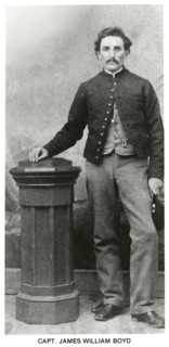 Captain James William Boyd (1822-1866), Confederate States of America Military Officer, who was Alleged in a Conspiracy Theory to have been Killed in Place of John Wilkes Booth, the Assassin of U.S. P...
