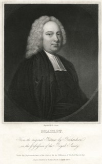 James Bradley (1693-1762), English Astronomer and Priest, Served as Astronomer Royal, Engraving by E. Scriven