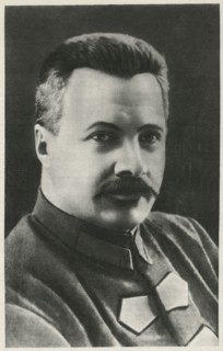 Mikhail Frunze (1885-1925), Bolshevik Leader during Russian Revolution and Commander of Red Army during Russian Civil War, Portrait, 1924