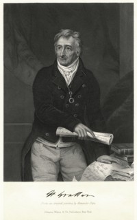 Henry Grattan (1746-1820), Irish Politician and Member of the Irish House of Commons, Engraving from an Original Painting by Alexander Pope