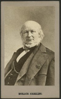 Horace Greeley (1811-1872), American Editor and Politician, Portrait