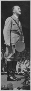 Adolf Hitler Addressing Youth at Nuremburg Rally (Reichspareitag), Nuremburg, Germany, September 1935