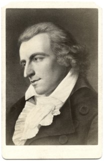 Friedrich Schiller (1759-1805) German Poet, Philosopher, Historian, and Playwright, Portrait, E.H. Schroeder, Berlin, 1793
