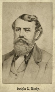 Dwight L. Moody (1837-99), American Evangelist and Publisher, Founder of the Moody Church, Head and Shoulders Portrait