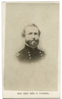 George Henry Thomas (1816/70), U.S. Army Officer and Union General during American Civil War, Portrait, 1860's