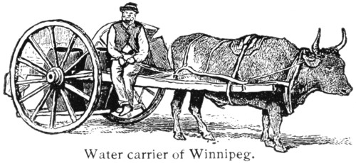 Water Carrier, Winnipeg, Canada, Illustration, Classical Portfolio of Primitive Carriers, by Marshall M. Kirman, World Railway Publ. Co., Illustration, 1895