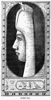 Queen Tai of Egypt, wife of Seti I, Granddaughter of Amenophis III, Mother of Ramses II, Illustration, Cyclopaedia of Universal History, Volume 1, The Ancient World, by John Clark Ridpath, the Jones B...