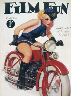 Make Way for the Siren!, Film Fun Magazine Cover, December 1934