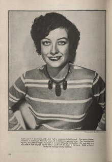 Actress Joan Crawford, Publicity Portrait inside The New Movie Magazine, May 1930