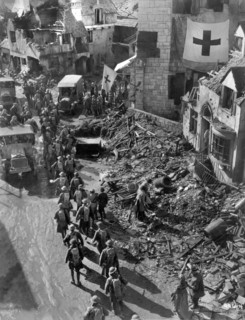 War Scene, on-set of the Film, "They Gave Him a Gun", MGM, 1937
