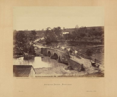 Antietam Bridge, Maryland, USA, Alexander Gardner, September 1862