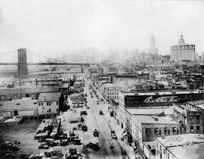 South Street, New York City, New York, USA, 1917