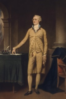 Alexander Hamilton (1757-1804), Full-Length Portrait by Thomas Hamilton Crawford, Mezzotint, 1932