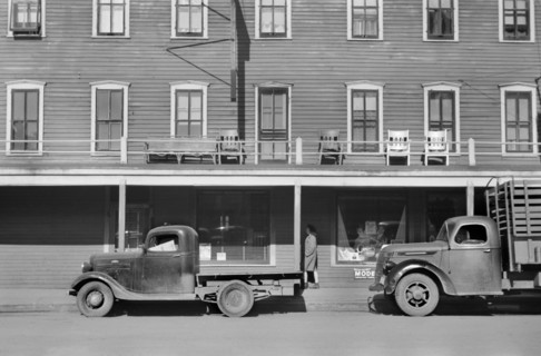 Hotel, Aberdeen South Dakota, USA, John Vachon, Farm Security Administration, November 1940