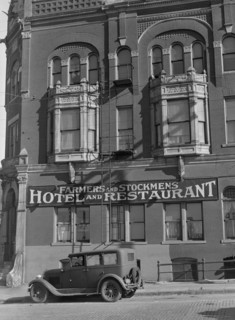 Stockmen's Hotel, South Omaha, Nebraska, USA, John Vachon, Farm Security Administration, November 1938
