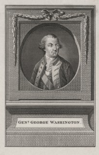 General George Washington, Half-Length Portrait Wearing Military Uniform, Fielding and Walker, 1778