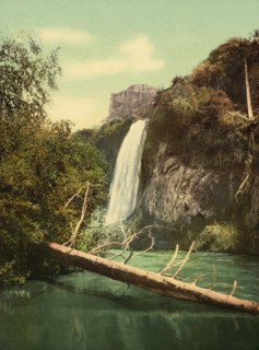 Spearfish Falls, South Dakota, USA, Photochrome Print, Detroit Publishing Company, 1901