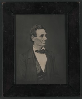 Abraham Lincoln, U.S. Presidential Candidate, Half-length Portrait, Springfield, Illinois, USA, by Alexander Hesler, June 3, 1860