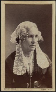 Mary Ann Donaldson (1798-1881), Active in American Missionary Association, taught Freed Slaves, Head and Shoulders Portrait by Julius Ulke, 1875