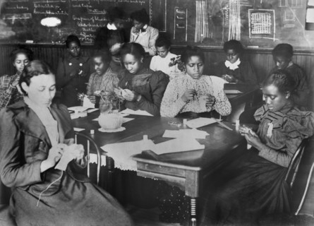 Sewing Class, Haines Normal and Industrial Institute, Augusta, Georgia, USA, 1900