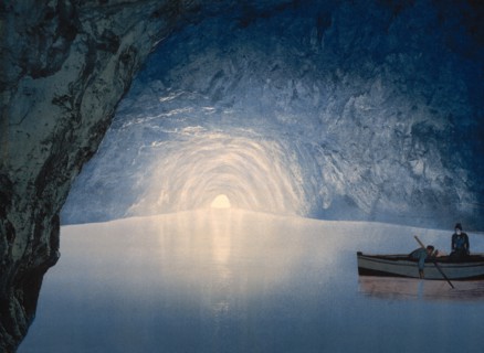 Blue Grotto, Capri, Italy, Photochrome Print, Detroit Publishing Company, 1900